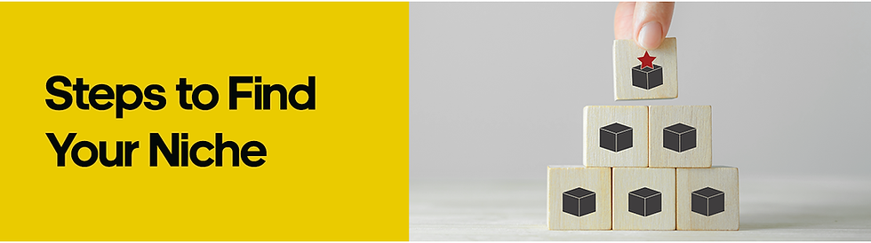 Steps to Find Your Niche