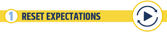 1. Reset Expectations