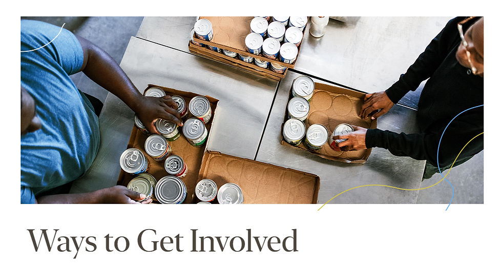 Ways to Get Involved