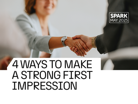 4 Ways to Make a Strong First Impression
