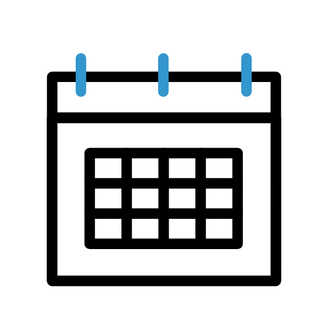 Animated calendar icon